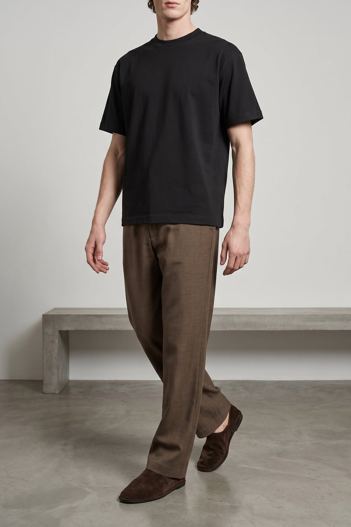 madoc smooth pure italian cotton jersey t-shirt