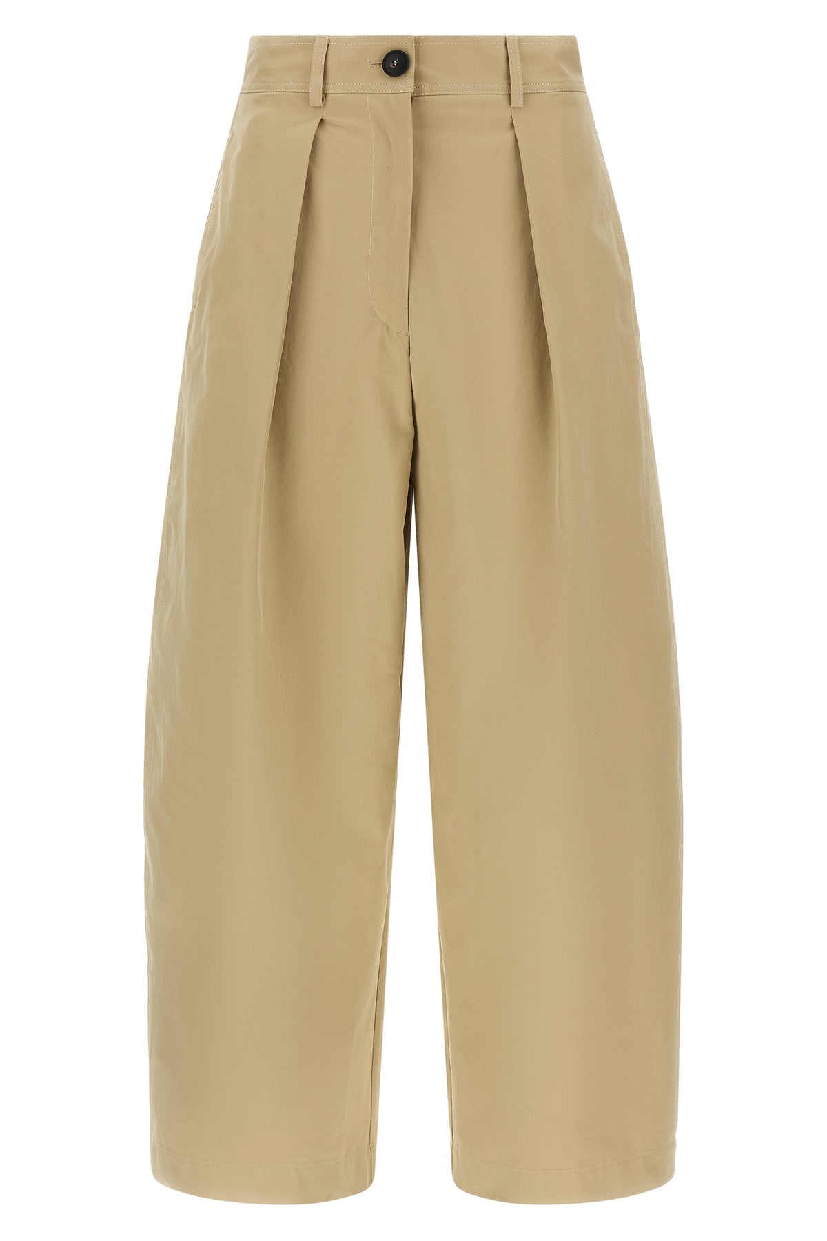 the nucleo canvas pants redefine the volumes of the daily wardrobe through a w