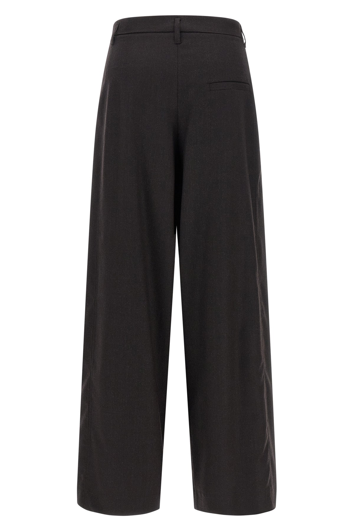 the lucio canvas pants redefine the concept of relaxed tailoring through a wid