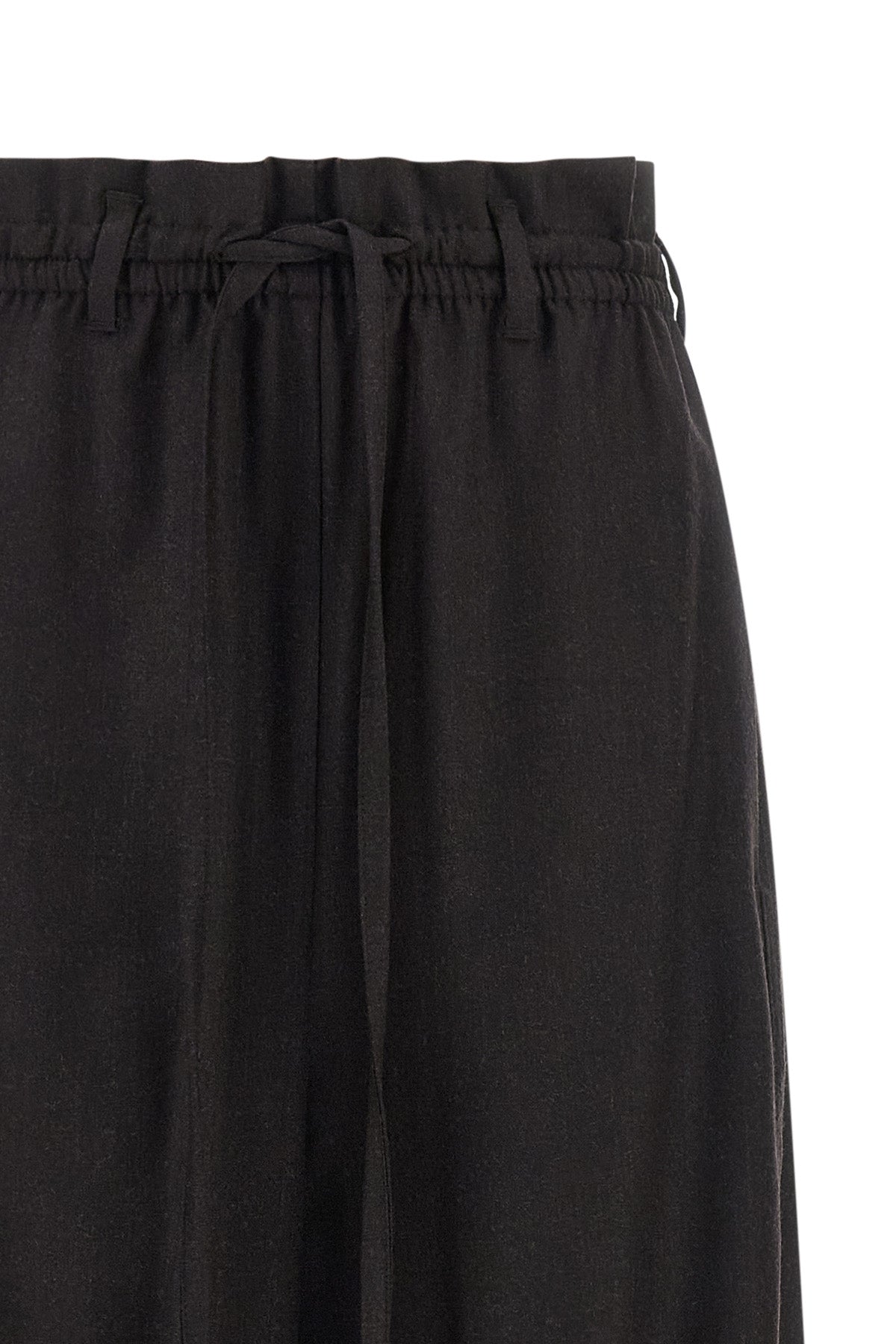 the lucio canvas pants redefine the concept of relaxed tailoring through a wid
