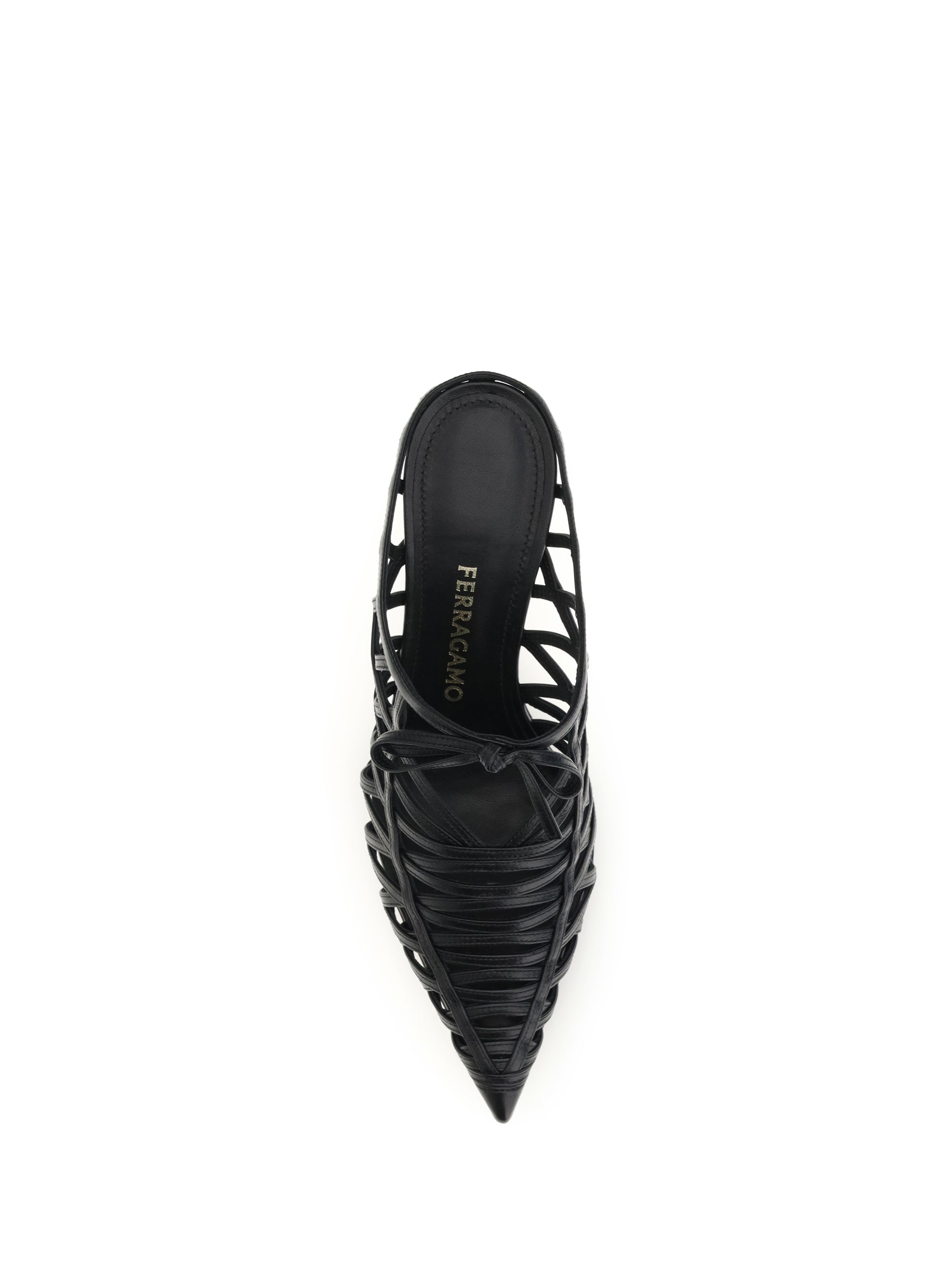 s sculpted heel mules