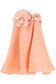 "mini organza dress with petal