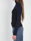 ribbed knit pullover