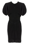 gathered waist mini dress in new viscose