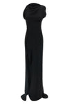long carla dress in satin crepe