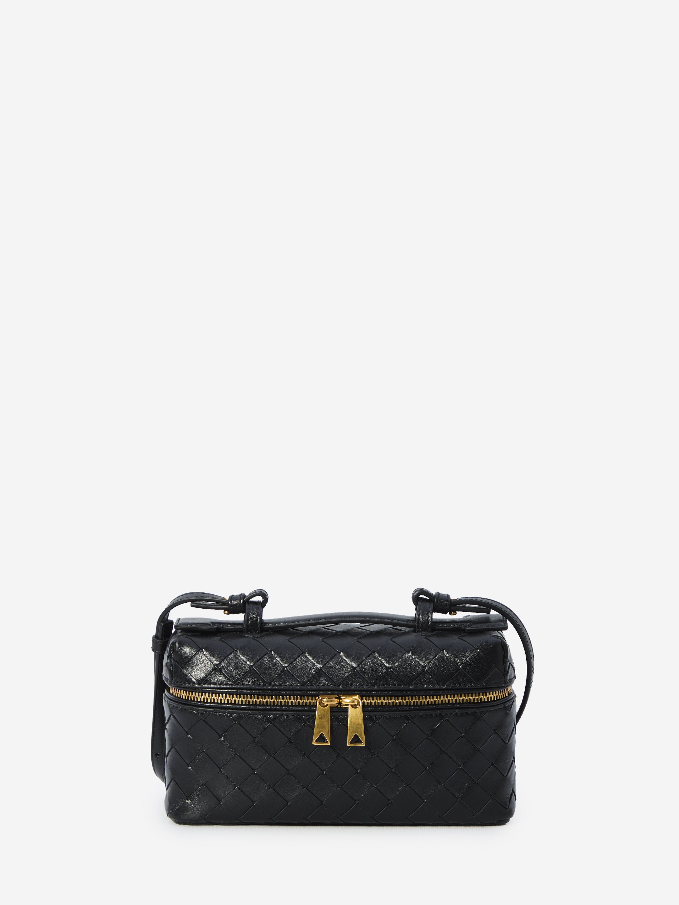 BOTTEGA VENETA OS bang bang vanity black bag