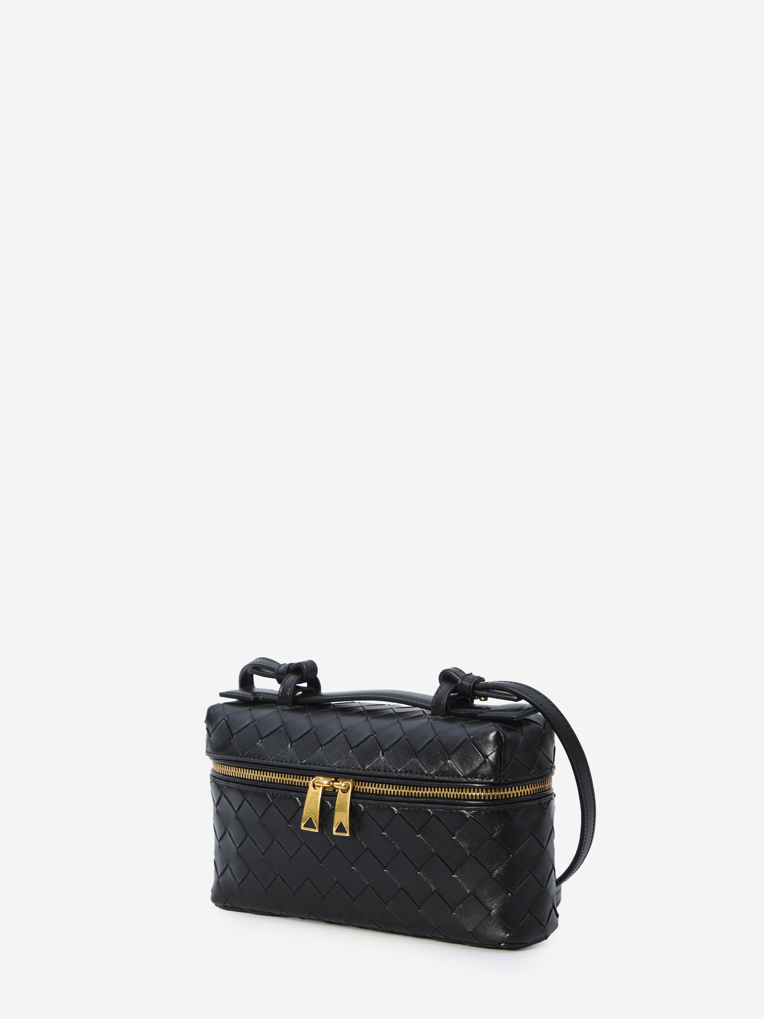 BOTTEGA VENETA OS bang bang vanity black bag