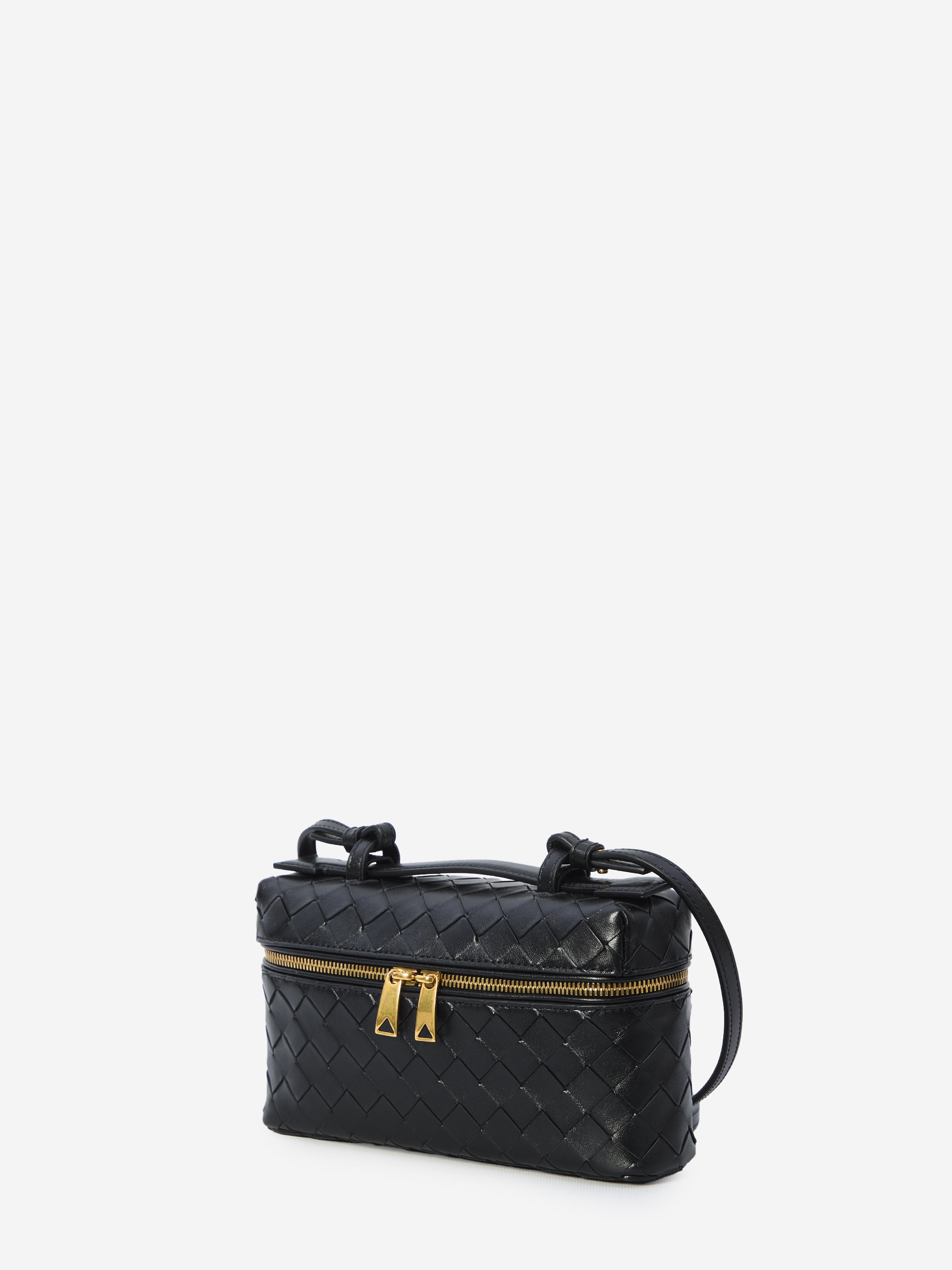 BOTTEGA VENETA OS bang bang vanity black bag