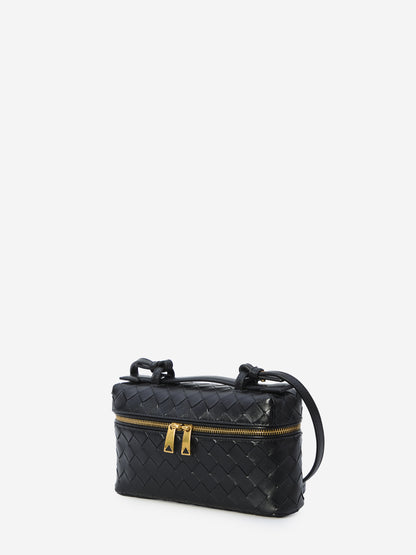 BOTTEGA VENETA OS bang bang vanity black bag