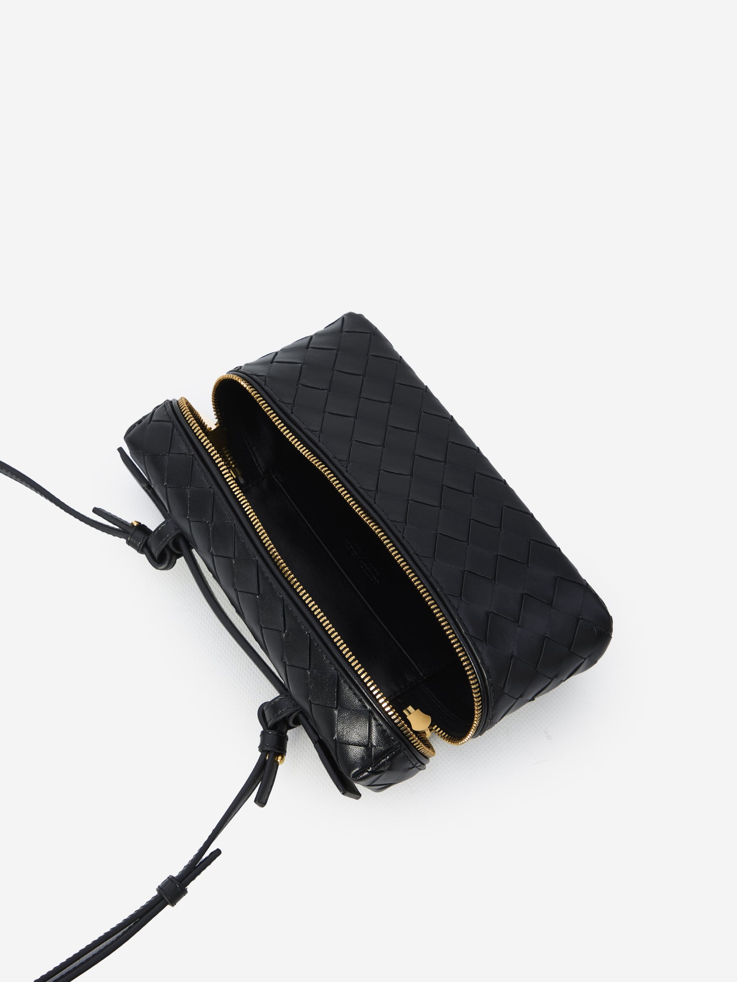 BOTTEGA VENETA OS bang bang vanity black bag