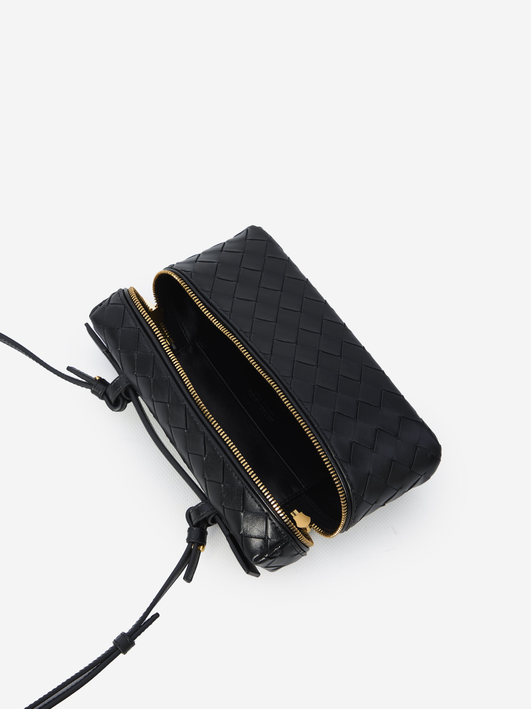 BOTTEGA VENETA OS bang bang vanity black bag
