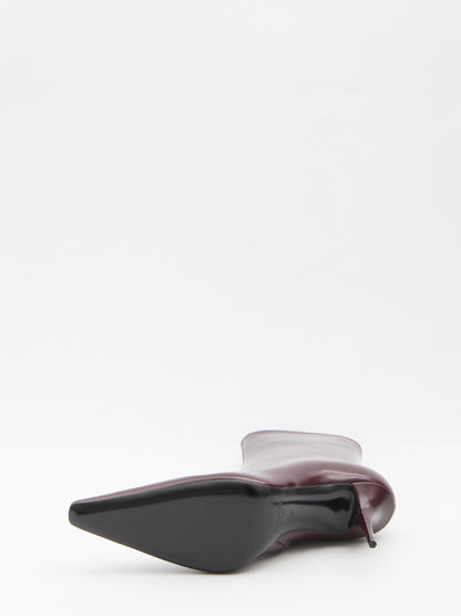 SAINT LAURENT 36 ashley ankle boots 