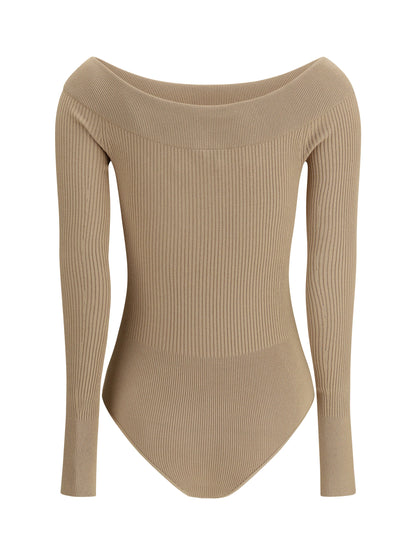 ALAIA 36 off-shoulder bodysuit
