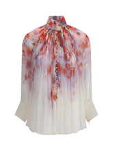 ZIMMERMANN 0 floral print crush blouse