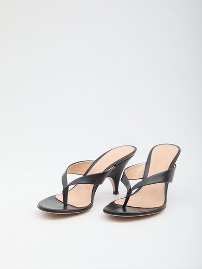 GIANVITO ROSSI 36 sofia thong sandals 