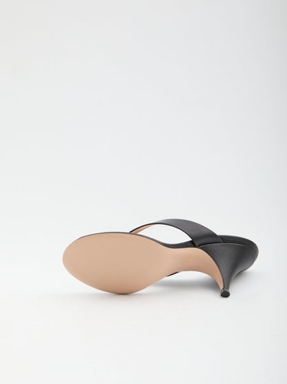 GIANVITO ROSSI 36 sofia thong sandals 