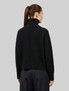 black jonah turtleneck sweater