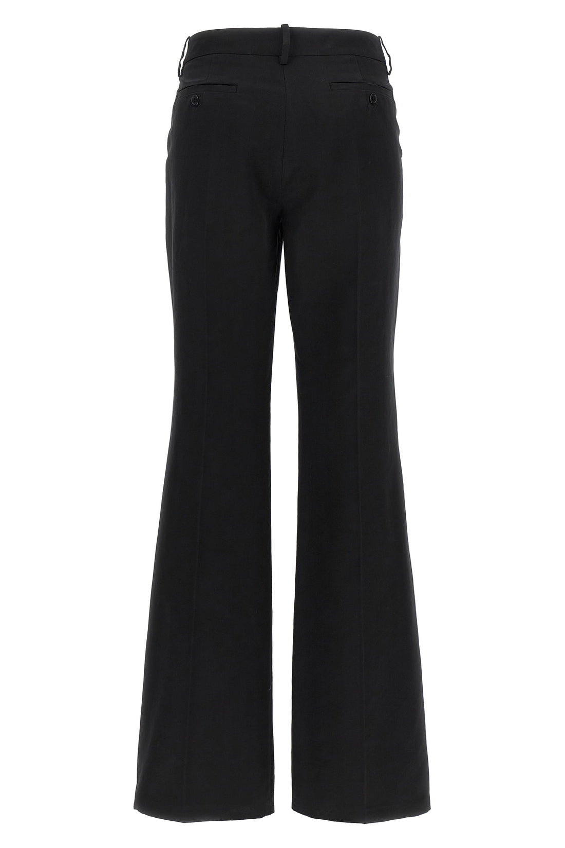 MAGDA BUTRYM 38 pf25 01 slightly shiny pants in cotton and silk blend