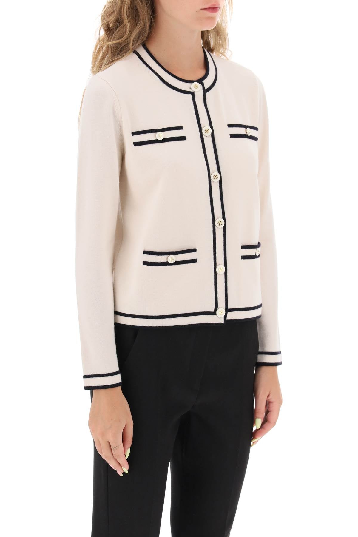 kendra merino wool cardigan