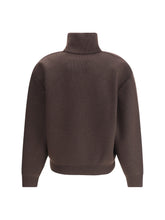 SAINT LAURENT M chunky wool knit pullover