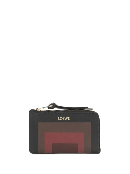 LOEWE OS calfskin card holder with coin purse