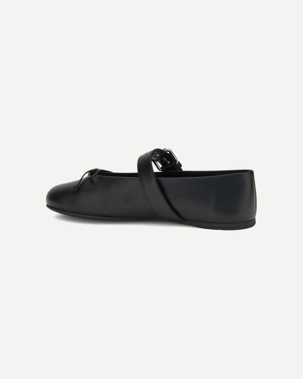 leather ballerinas