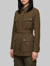 safari jacket in gabardine