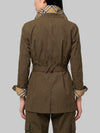 safari jacket in gabardine