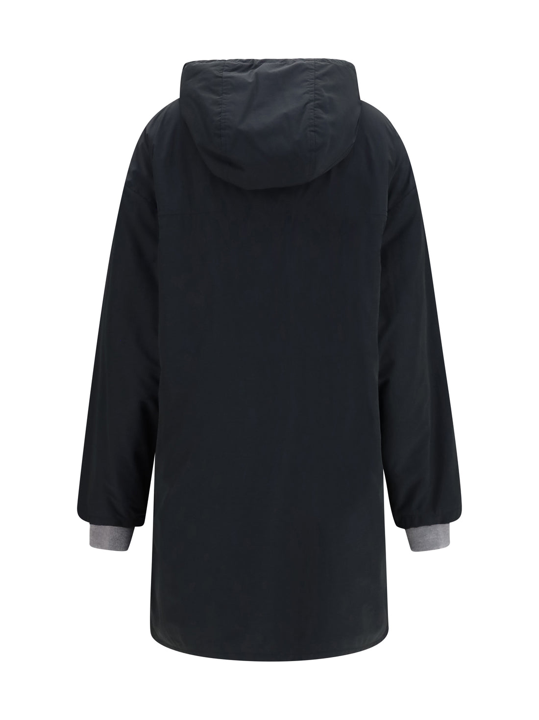 MIU MIU 38 panama and fleece single-breasted peacoat