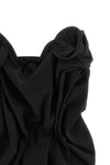 the off-the-shoulder corset top magda butrym 01 in fine structured wool stands