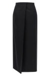 the long magda butrym skirt redefines the codes of tailoring through a column si