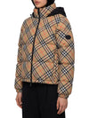 ambleside check puffer jacket