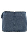 mini skirt denim 12 skirt back closure