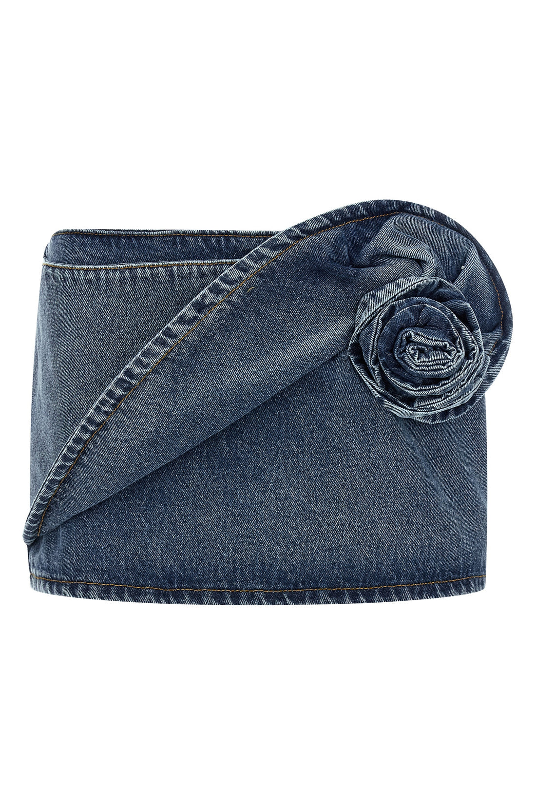 MAGDA BUTRYM 34 mini skirt denim 12 skirt back closure
