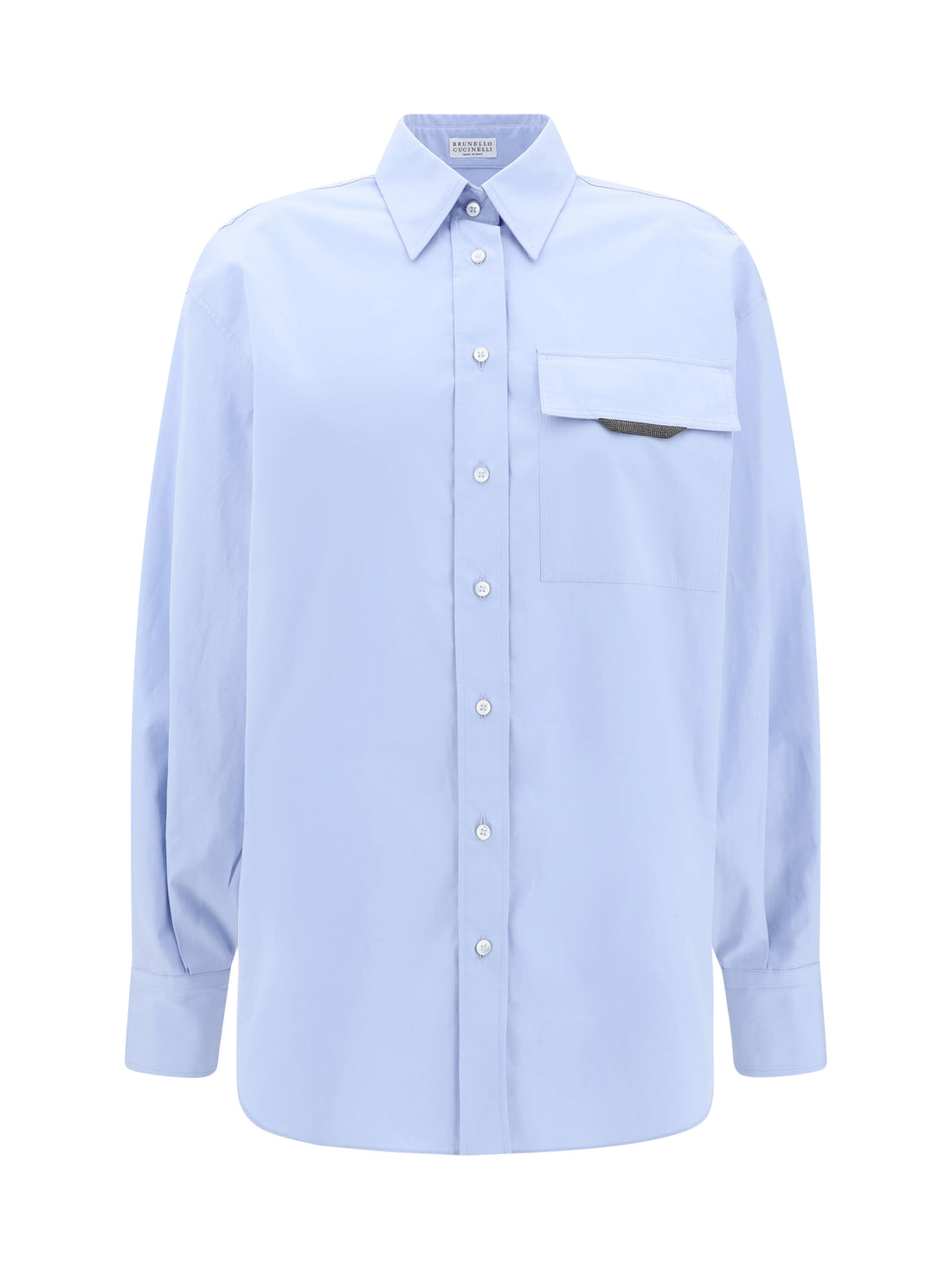 BRUNELLO CUCINELLI XS shirt with iconic jewelry detail