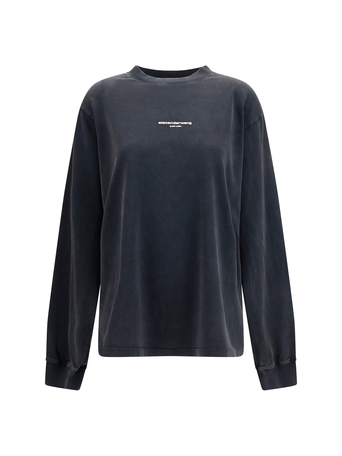 ALEXANDER WANG M long-sleeve logo t-shirt