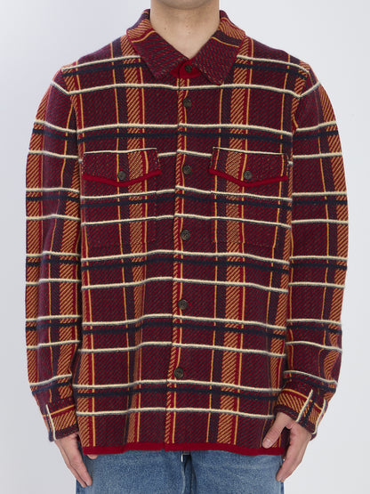 GUEST IN RESIDENCE L plaid work shirt 