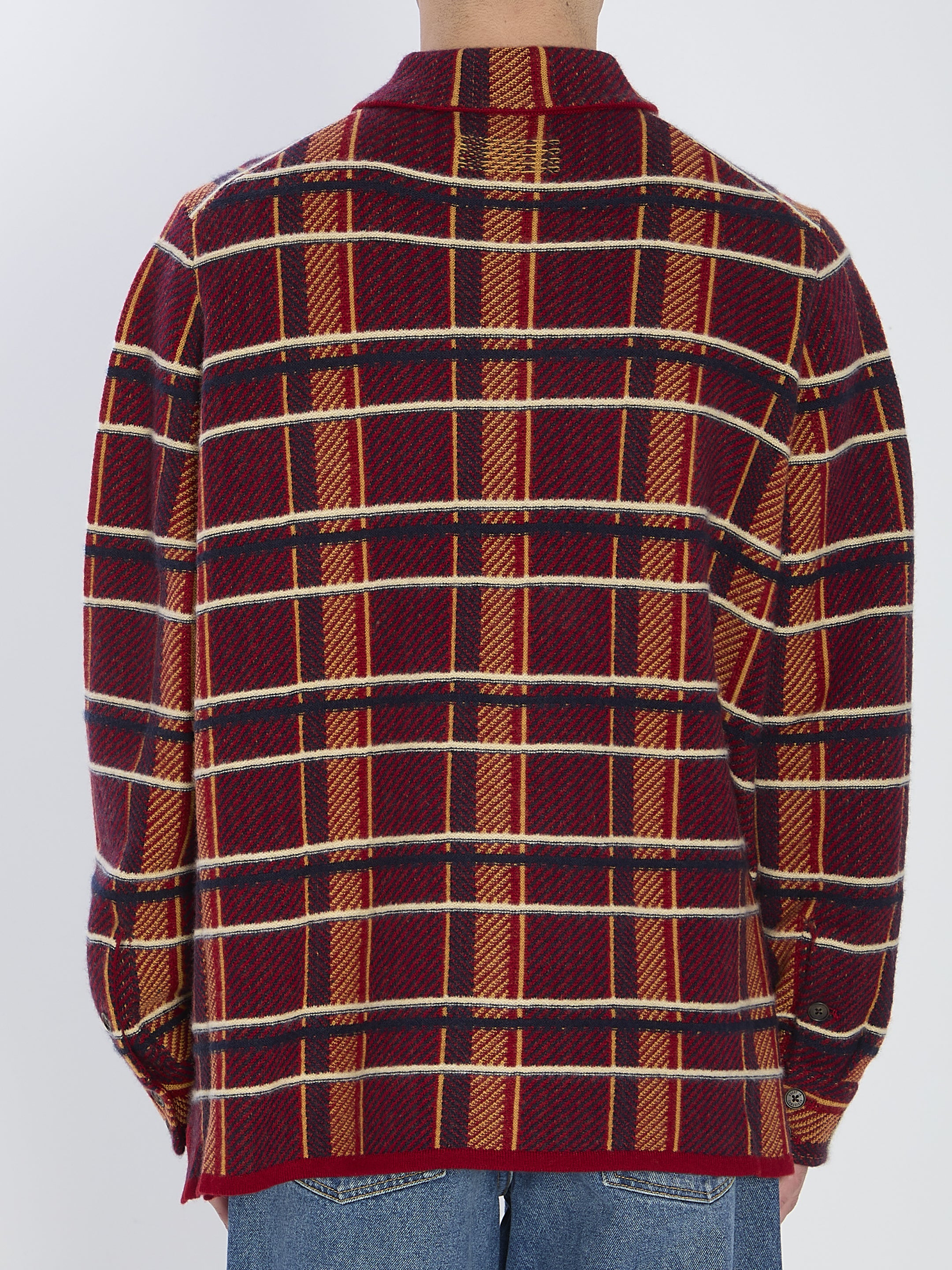 GUEST IN RESIDENCE L plaid work shirt 