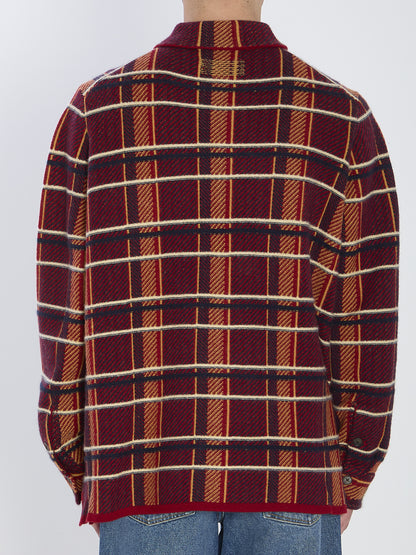 GUEST IN RESIDENCE L plaid work shirt 