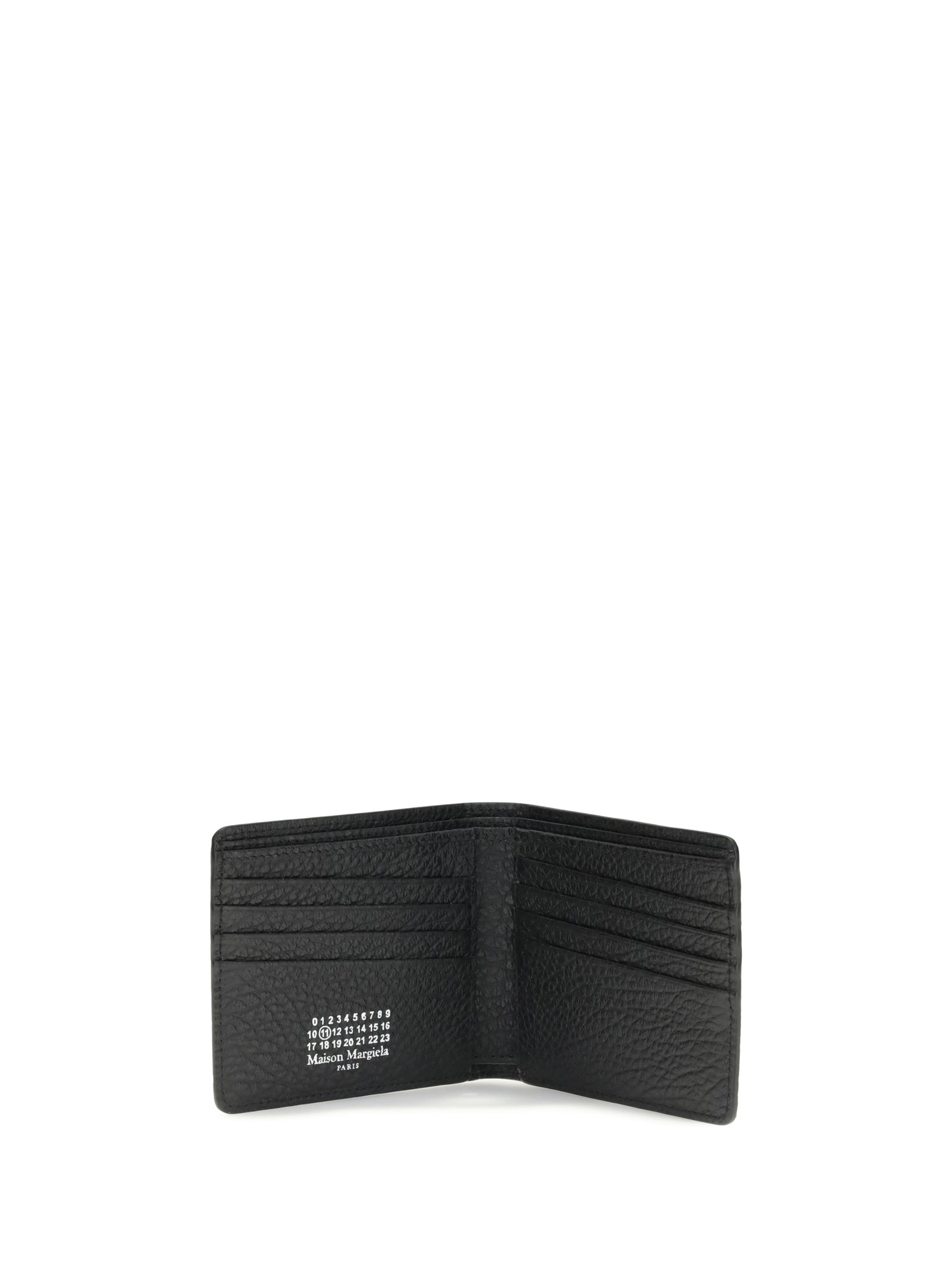 MARGIELA OS wallet with iconic contrast stitched