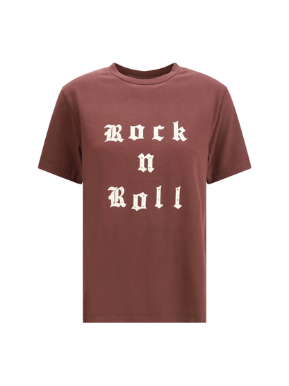 ZADIG&amp;VOLTAIRE L rock &amp; roll rhinestone t-shirt 