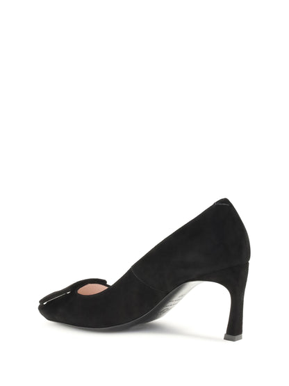 ROGER VIVIER 36.5 suede trompette décolletés