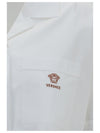 cropped cotton poplin shirt