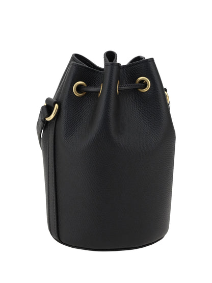 mini vlogo drawstring bucket bag