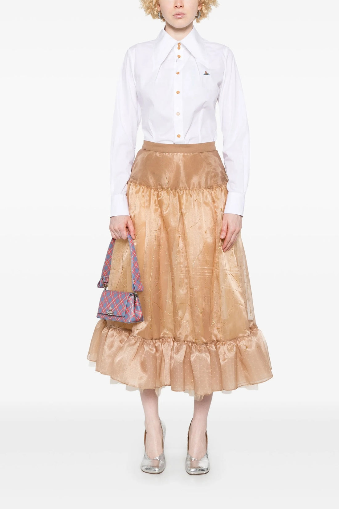 VIVIENNE WESTWOOD 38 w violin cotton shirt