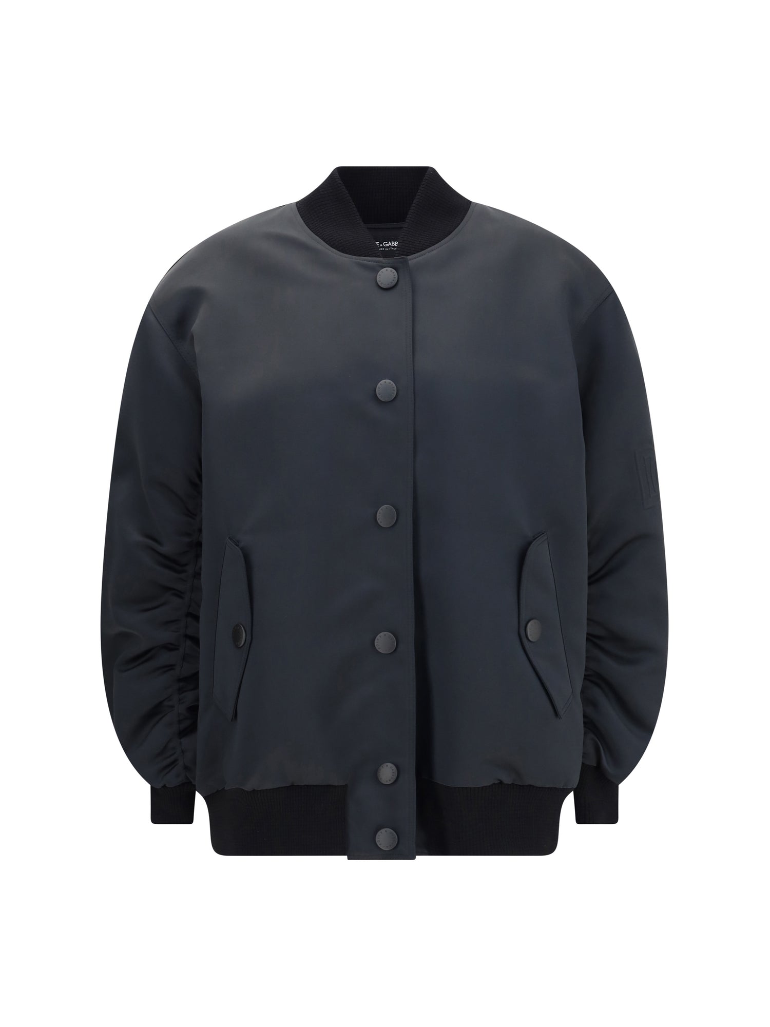 DOLCE &amp; GABBANA 38 oversized jacket with embossed print