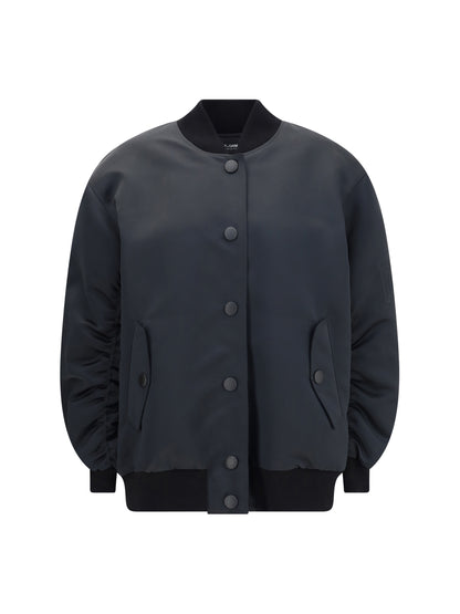 DOLCE &amp; GABBANA 38 oversized jacket with embossed print