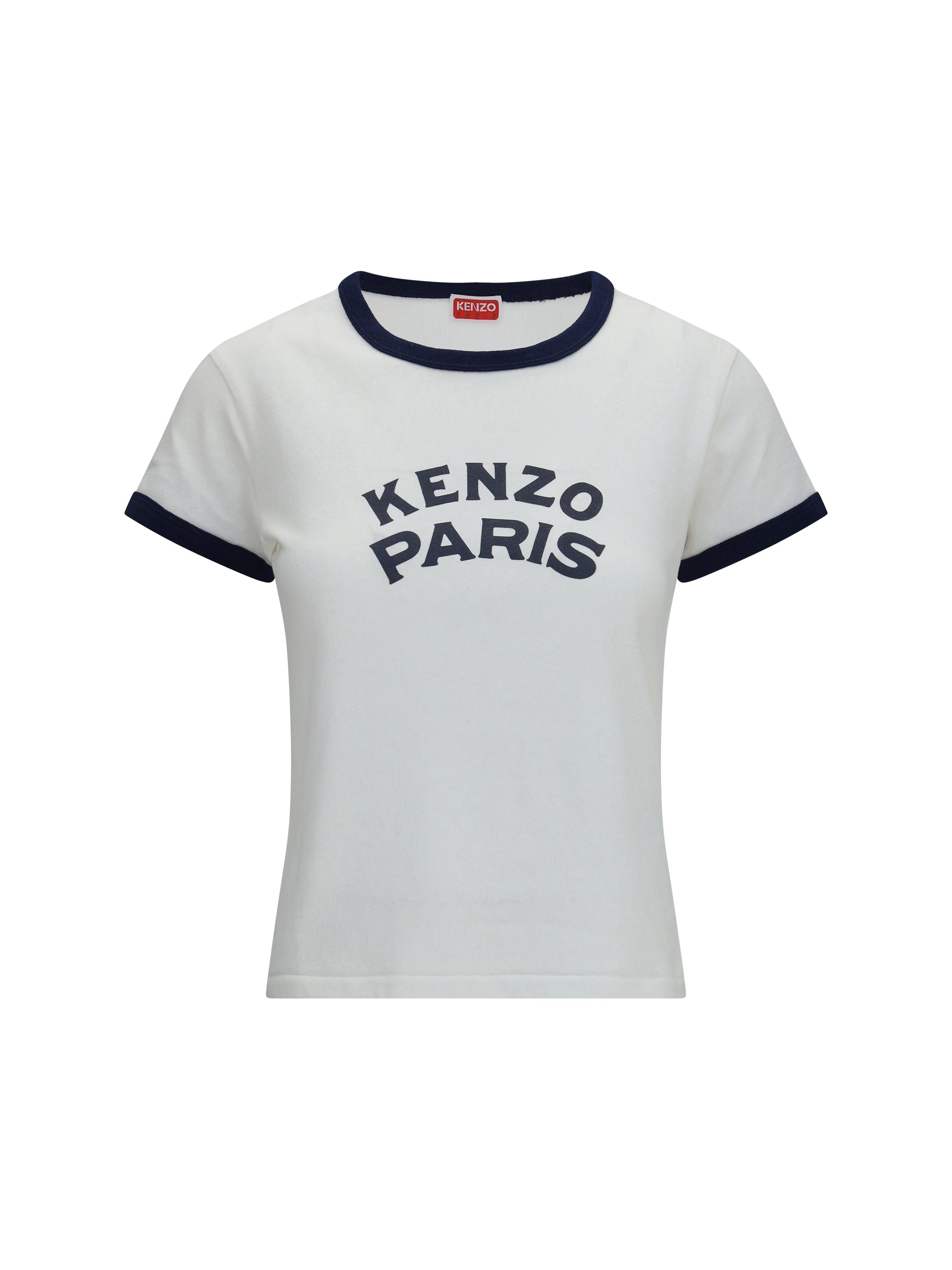 kenzo paris emblem cotton t-shirt