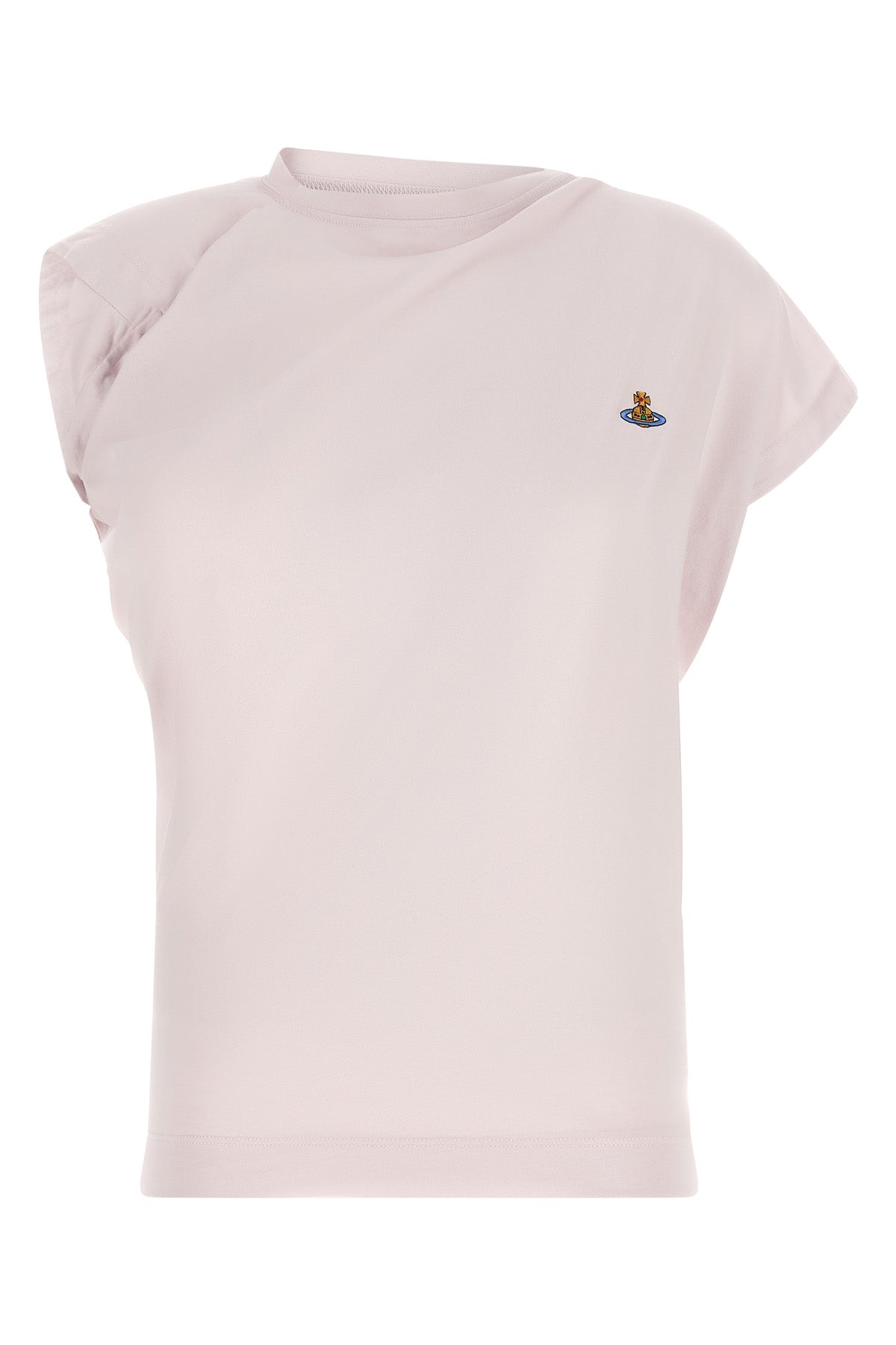 the vivienne westwood hebo top redefines the classic silhouette through an asy