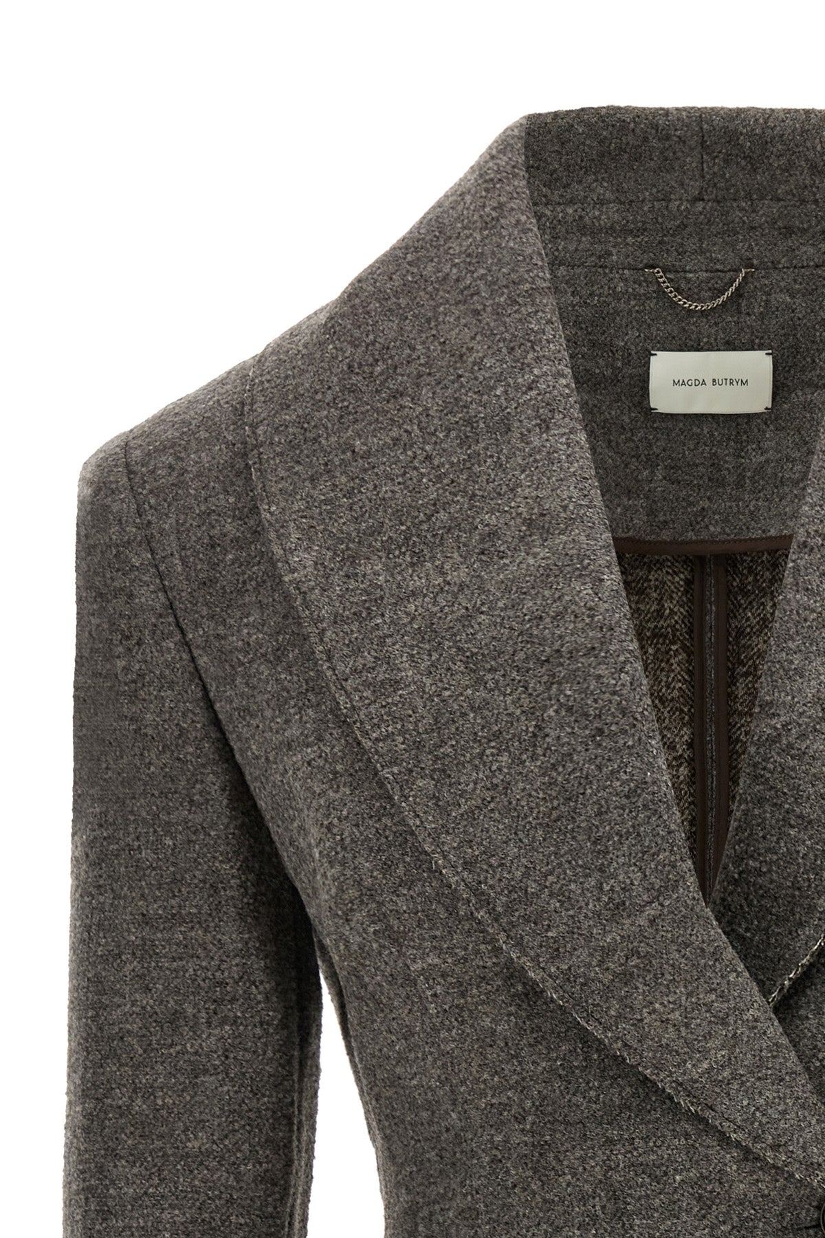 the magda butrym 04 blazer redefines contemporary tailoring through structured